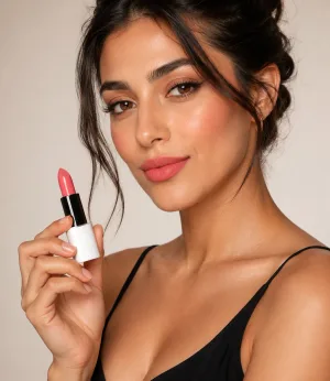 Coral Kiss Satin Lipstick